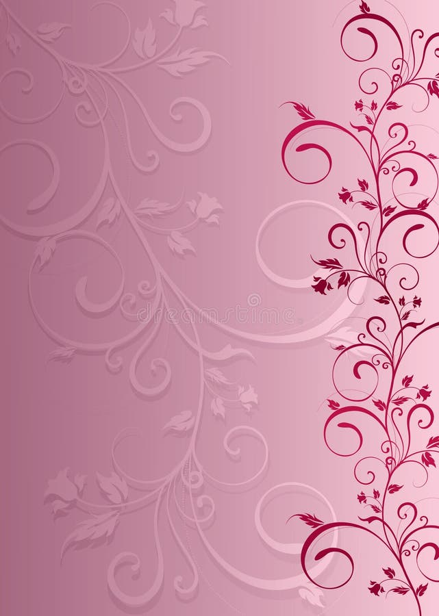 Spring pink background