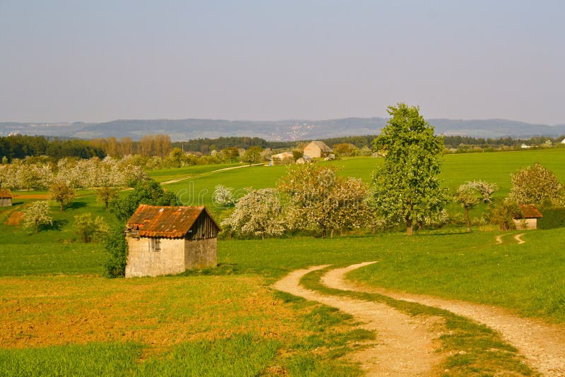 Spring in rural Germany