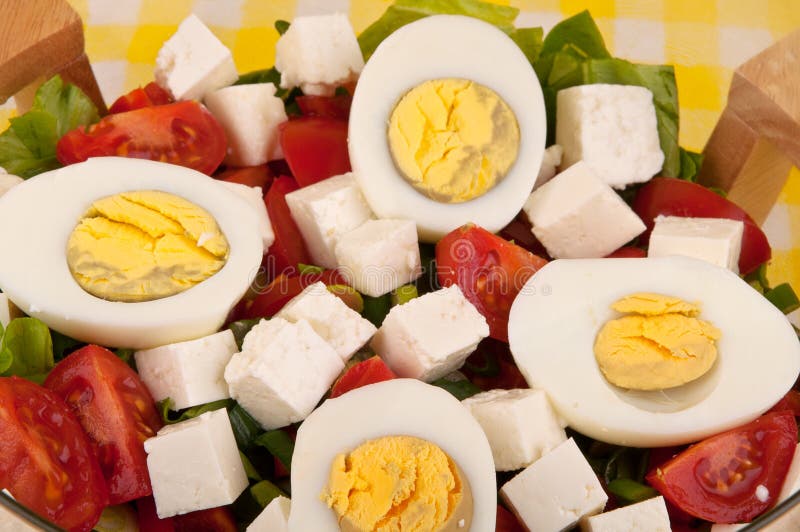 Spring salad royalty free stock photography