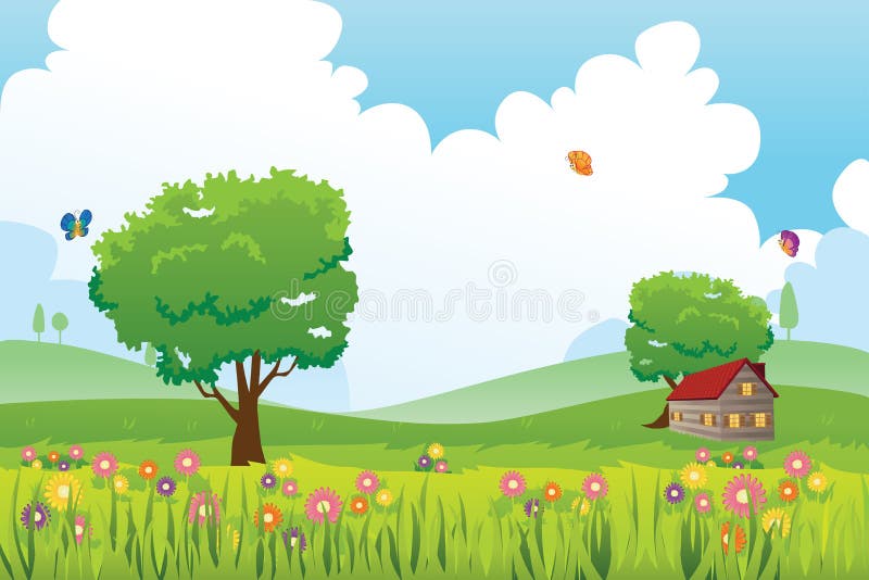 Spring Tree Colouring - Sketch Drawing Of Spring Season, HD Png Download -  vhv-saigonsouth.com.vn