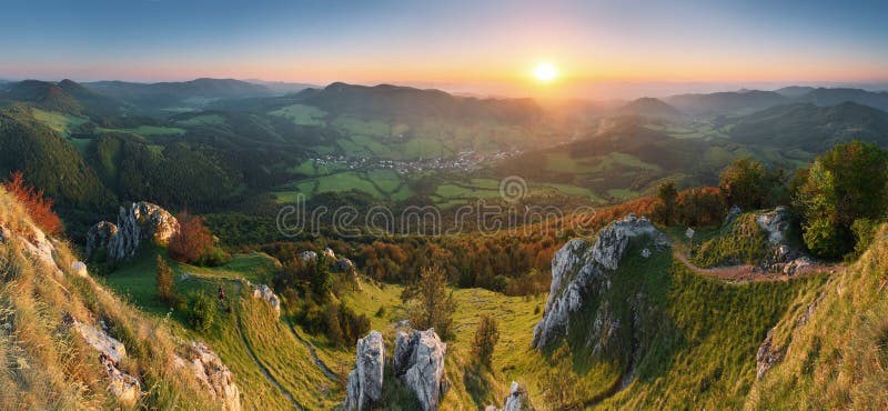 Spring in Slovakia mountain