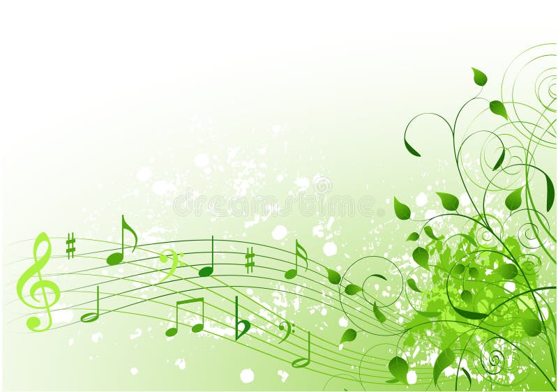 Spring song background