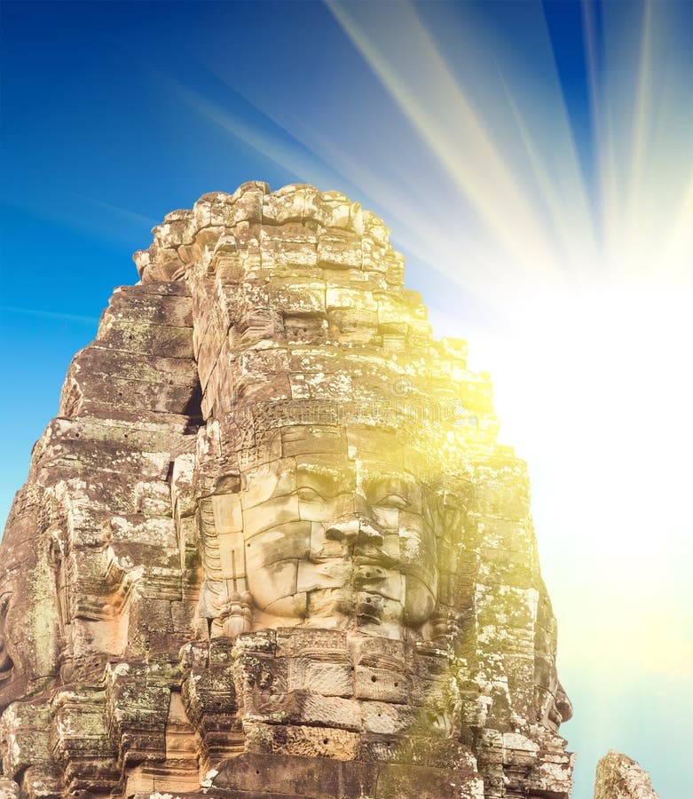 Bayon Temple Angkor Cambodia Stock Photo Image of khmer, beautiful