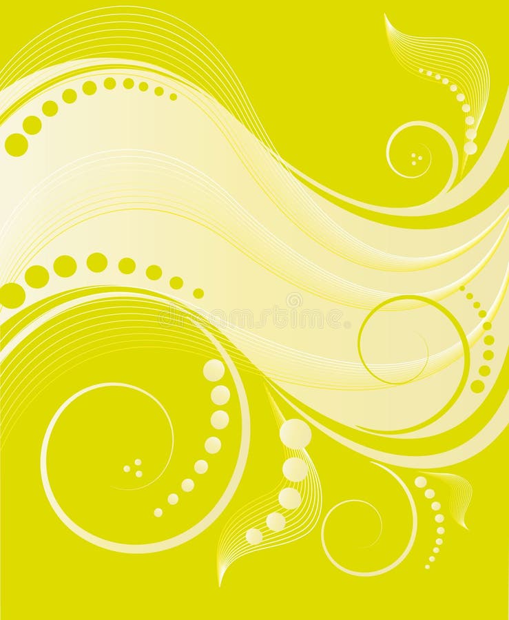 Spring wind abstract background stock illustration