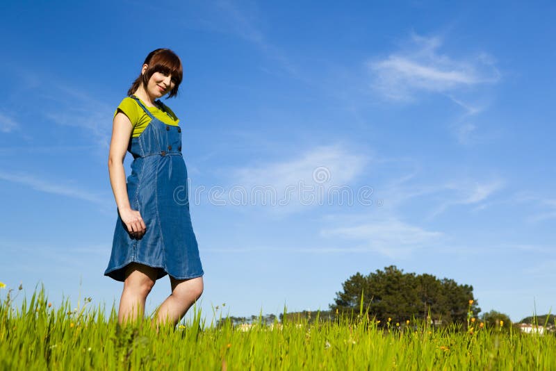 Naked Woman Sunbathing On The Beach Stock Image Image Of