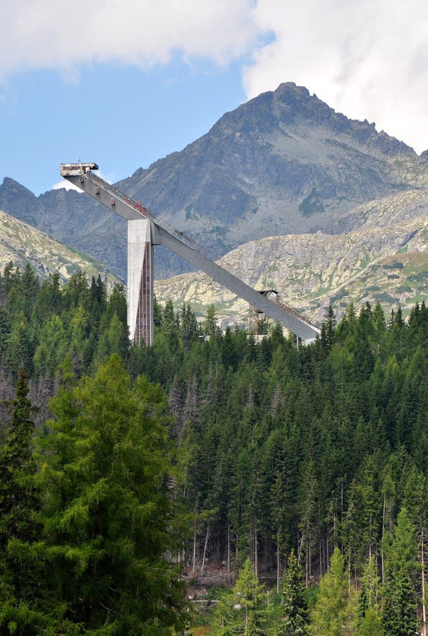 Springboard, mountains High Tatras, Slovakia, Europe