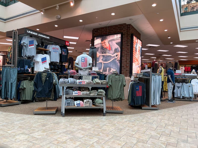 A Display of Womens Nike Clothing for Sale at the Scheels Sporting ...