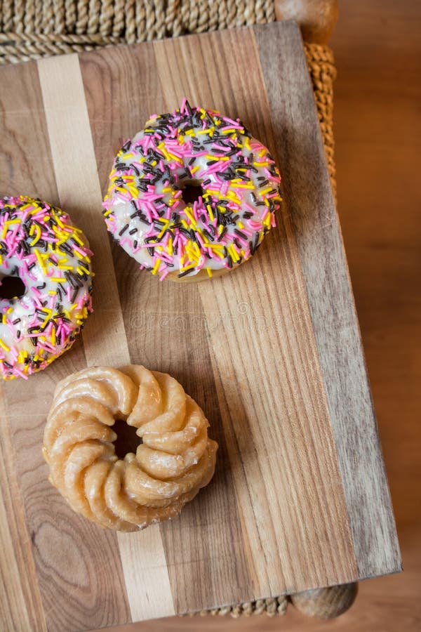 Sprinkle donut stock photo. Image of bake, donut, colour 54454588