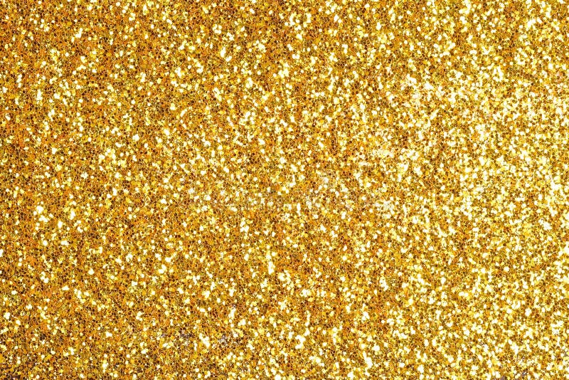 Sprinkle glitter gold dust background