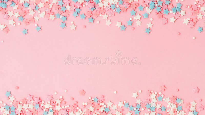 Sprinkles on pink, img