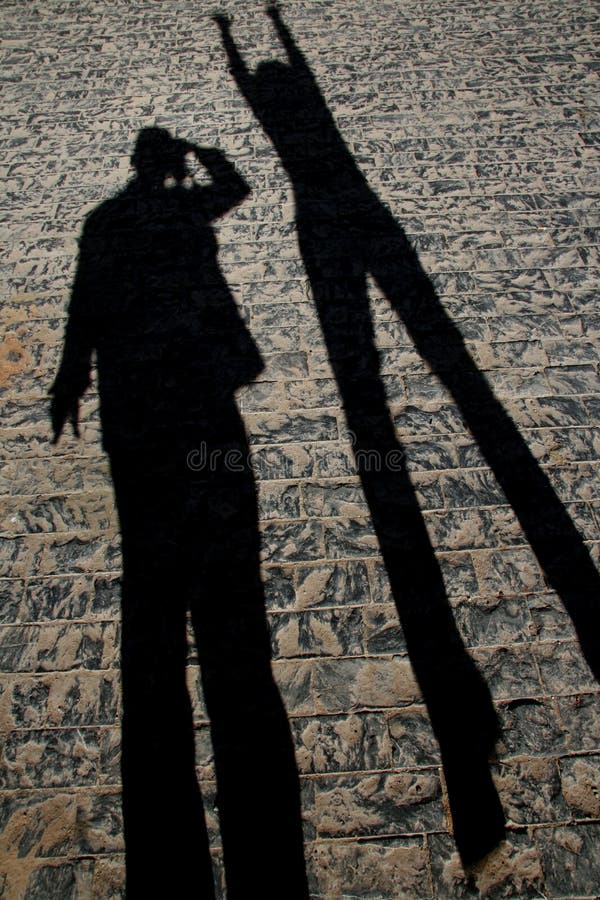 Van vreugde springen stock foto