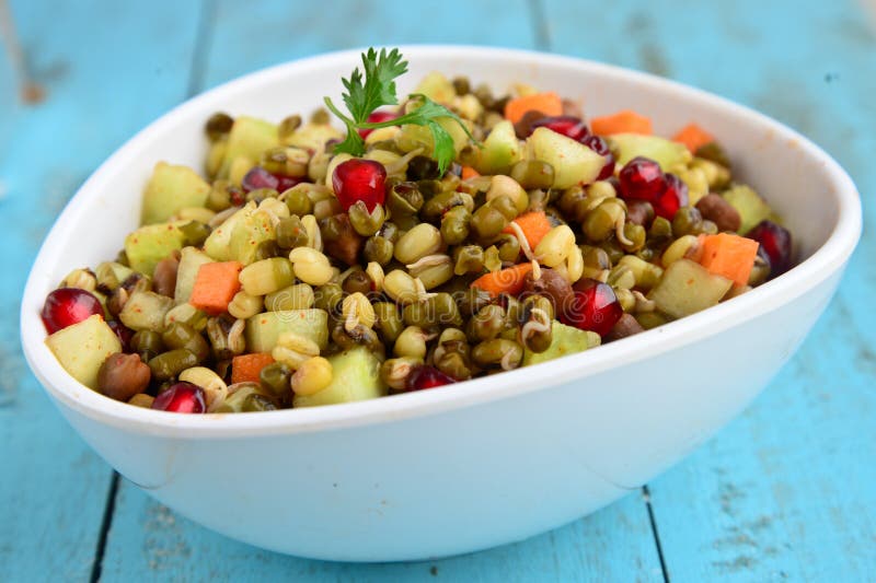 Sprouts Chaat Stock Image Image 33828961