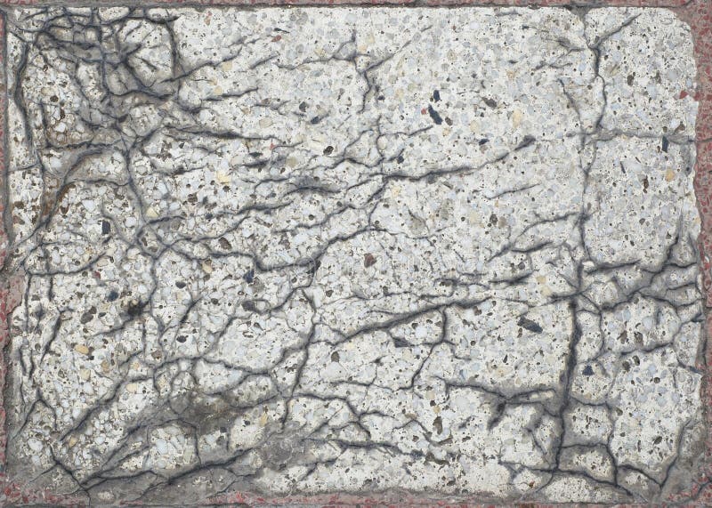 Sprucken textur för grungemarmorslab arkivbild