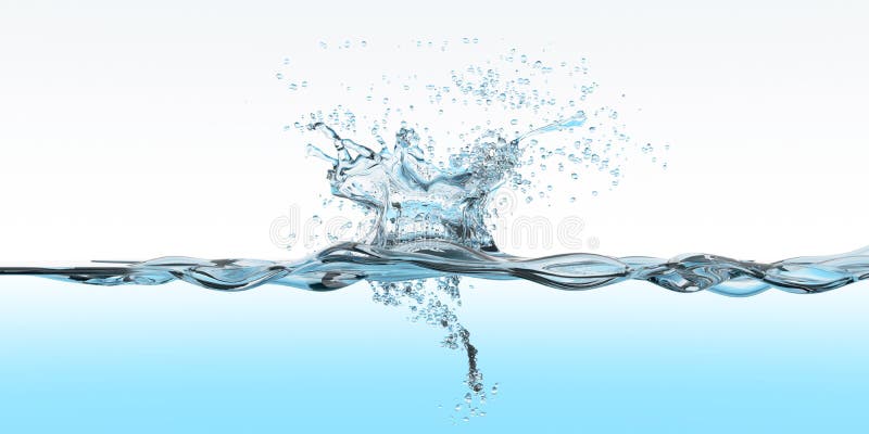 Spruzzata BG della superficie dell'acqua royalty illustrazione gratis Spruzzata BG della superficie dell'acqua royalty illustrazione gratis