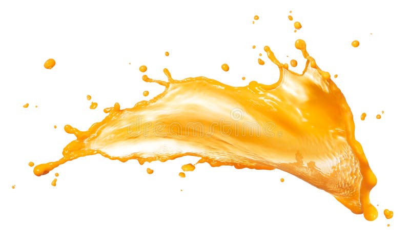 Spruzzata del succo d'arancia immagini stock libere da diritti Spruzzata del succo d'arancia immagini stock libere da diritti