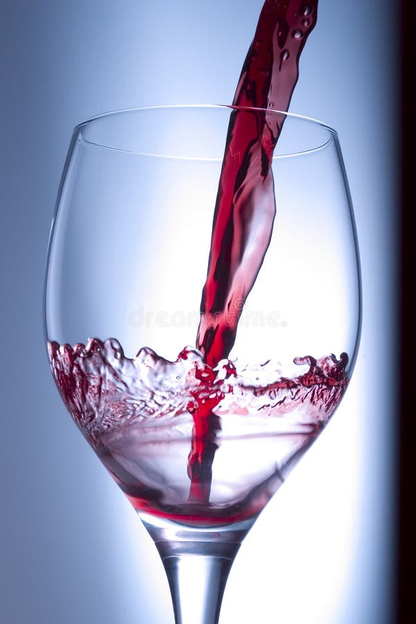 Spruzzata del vino rosso
