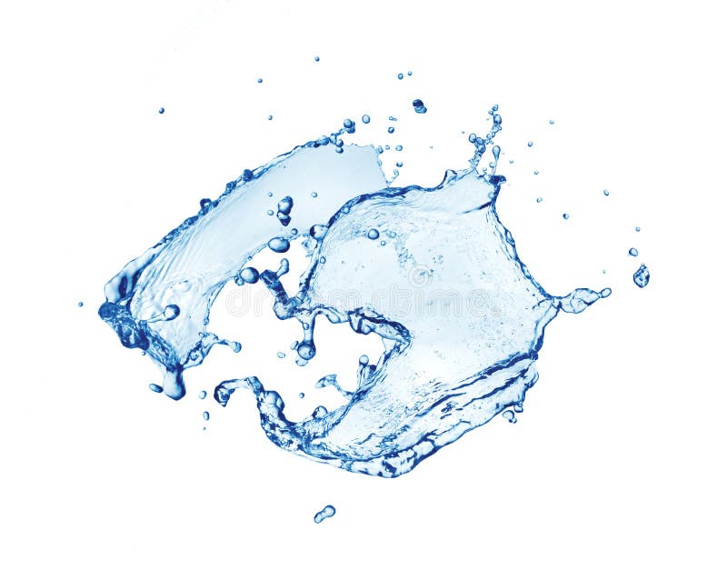 Spruzzata dell'acqua fotografia stock Spruzzata dell'acqua fotografia stock
