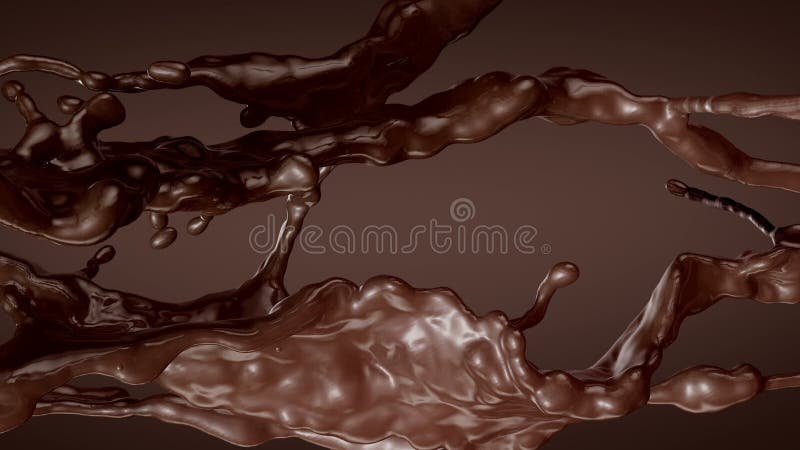 Spruzzata di cioccolato