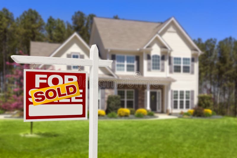 Sprzedający Do domu Dla sprzedaży Real Estate domu i znaka