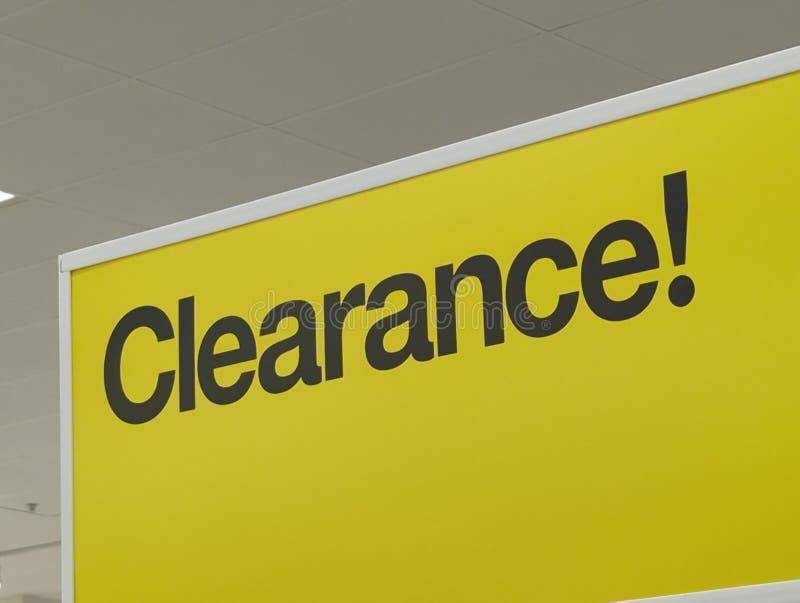 Sprzedaż rabatu na zakupy żółtego alertu Walmart Retail Sign Retail zdjęcia stock