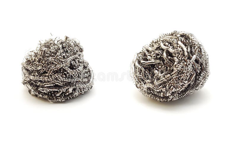 Spugna del metallo fotografia stock Spugna del metallo fotografia stock