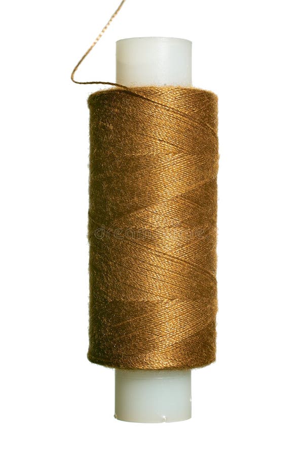 Spun polyester sewing thread