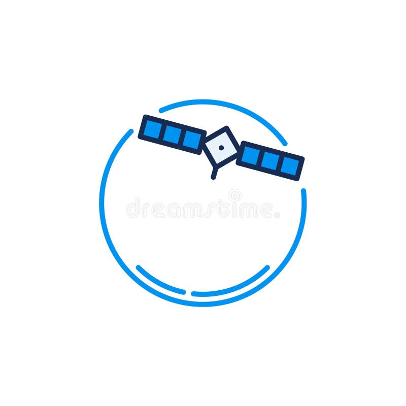 Spying Radiosonde Vector Concept Colored Icon Stock Illustration