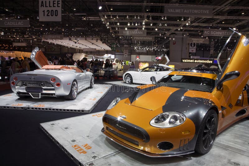 Spyker at the Geneva Motor Show