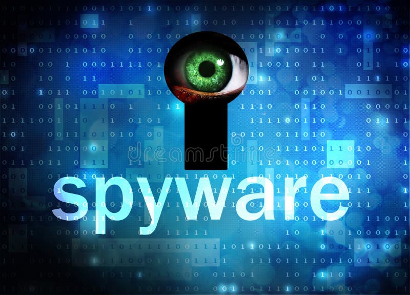 Spyware libre illustration Spyware libre illustration