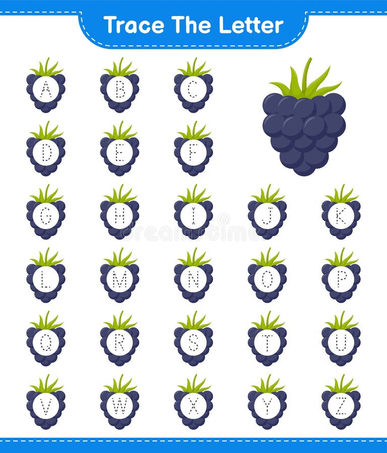 Spåra numret. Spårnummer med björnbär. illustration av kalkylbladsvektor för undervisningsbarn i spel som kan skrivas ut stock illustrationer
