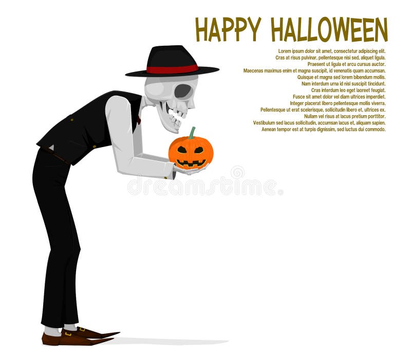 Spökehåll pumpan royaltyfri illustrationer Spökehåll pumpan royaltyfri illustrationer
