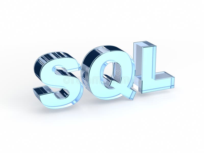 Sql Structured Query Language Database Symbol Vector Illustration ...