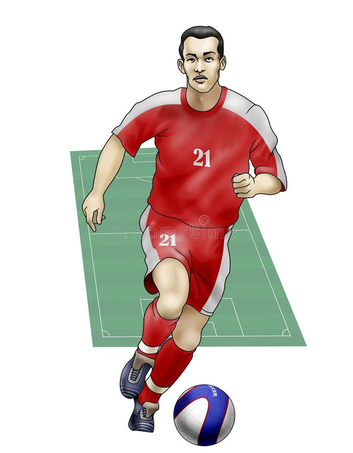 Squadra Korea di Nord royalty illustrazione gratis