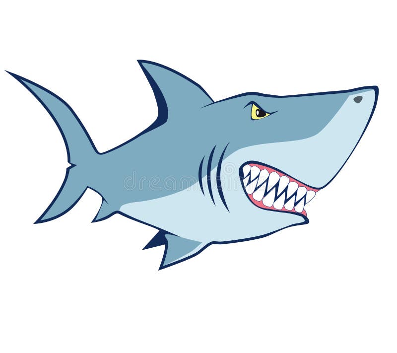 Cartoon shark. Vector illustrationcartoon shark. Vector illustration. Cartoon shark. Vector illustrationcartoon shark. Vector illustration