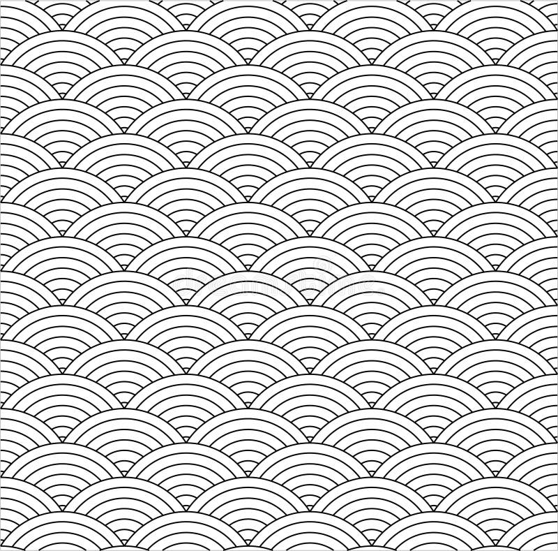 Squama senza cuciture illustrazione vettoriale Squama senza cuciture illustrazione vettoriale