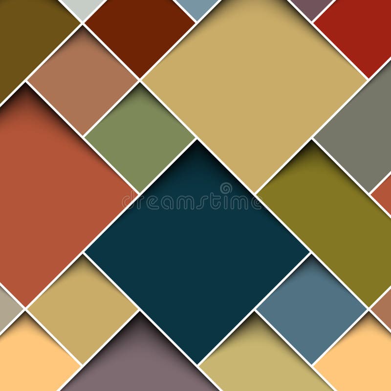 Square color background stock illustration