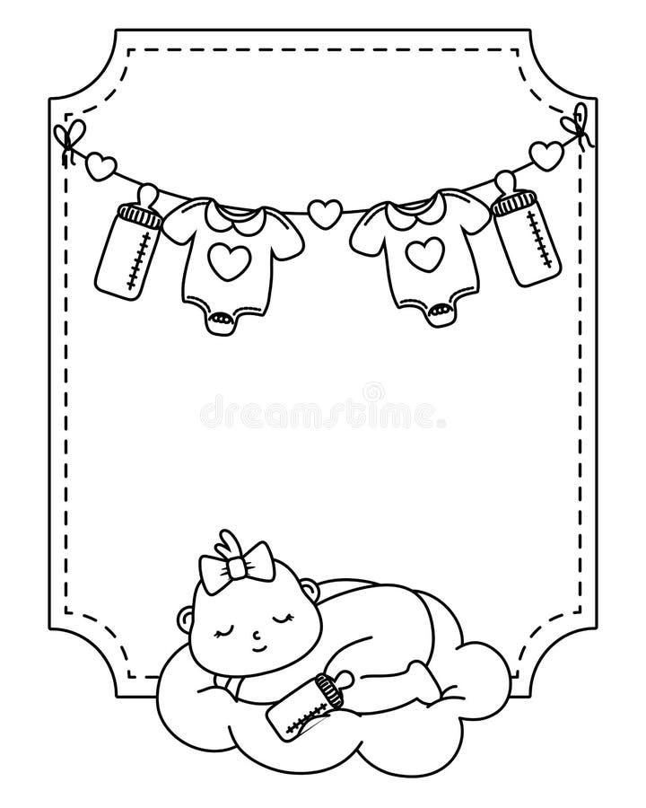 baby clothes clipart black and white