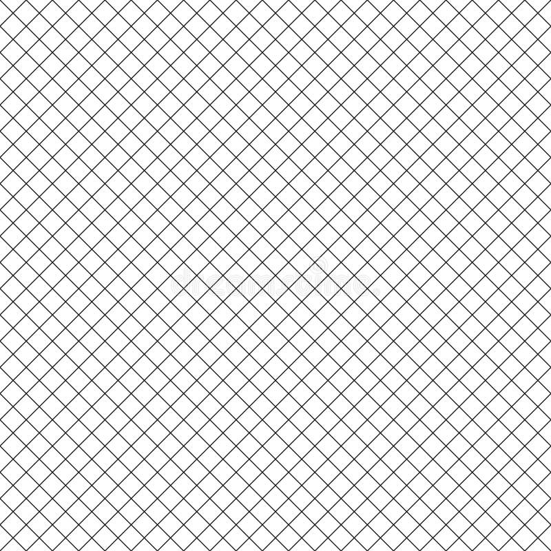 Square grid vector seamless pattern with thin lines, mesh. Chinese background. stock illustration Square grid vector seamless pattern with thin lines, mesh. Chinese background. stock illustration
