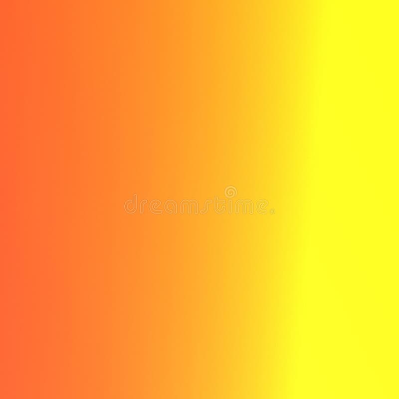 Square orange - yellow gradient background for your design stock image