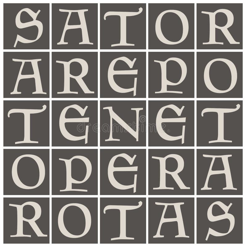 Sator Square Stock Illustrations – 14 Sator Square Stock Illustrations, Vectors & Clipart - Dreamstime Sator Square Stock Illustrations – 14 Sator Square Stock Illustrations, Vectors & Clipart - Dreamstime