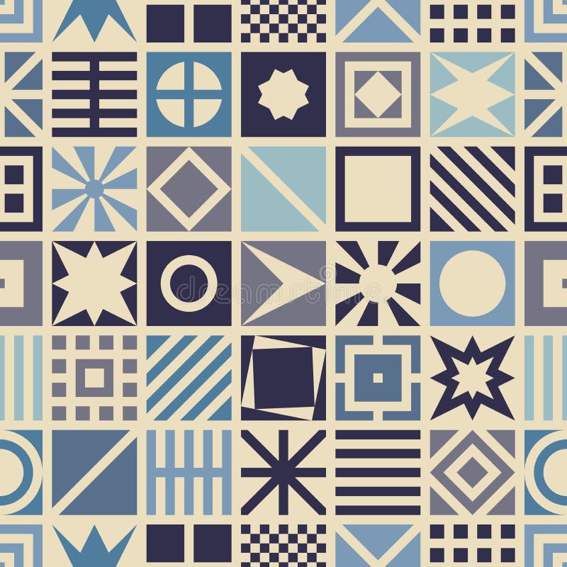 Square seamless pattern. royalty free illustration Square seamless pattern. royalty free illustration