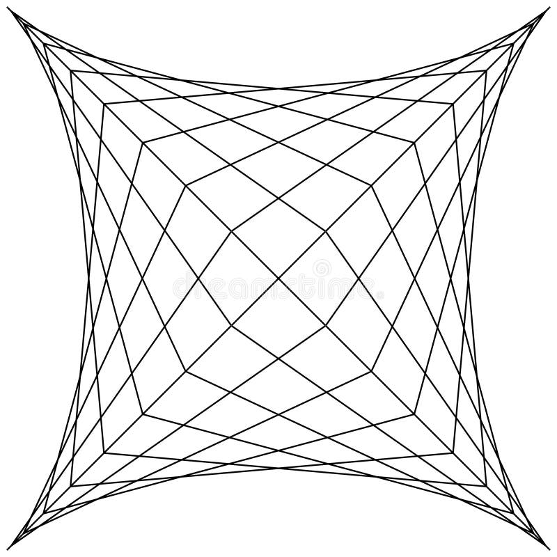 Square spider web, grid trap, vector illustration net trap stock illustration Square spider web, grid trap, vector illustration net trap stock illustration