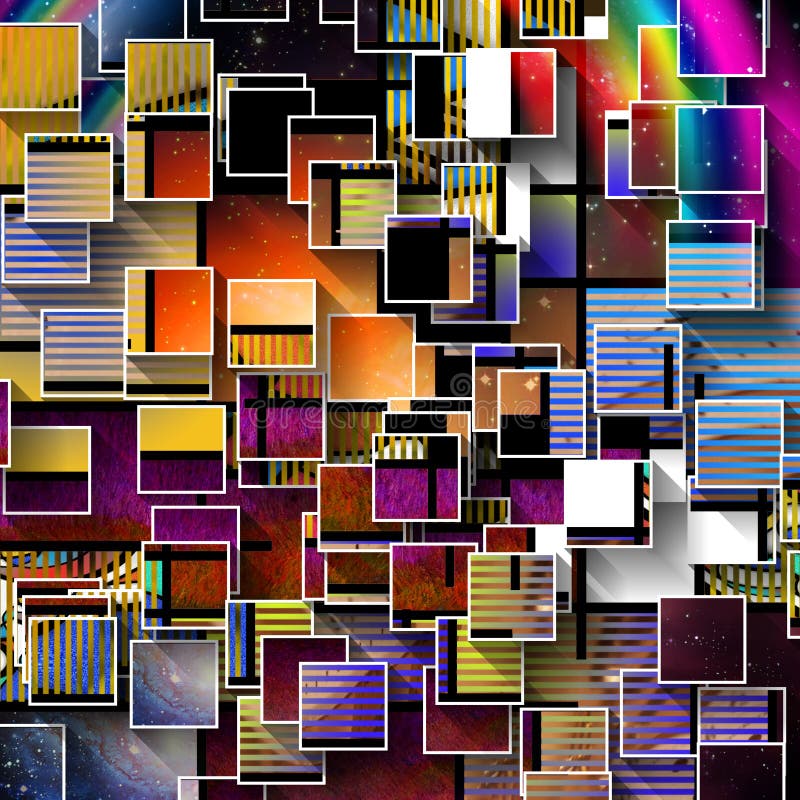 Squares Abstract