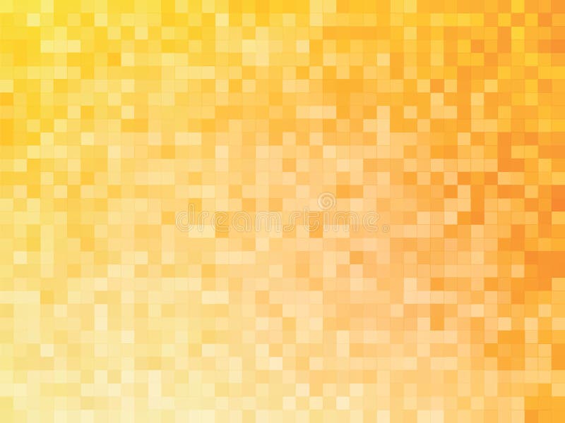 Squares orange pattern royalty free illustration