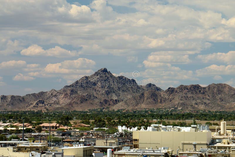 Squaw Peak in Phoenix, Arizona Stock Image Image of buildings, city