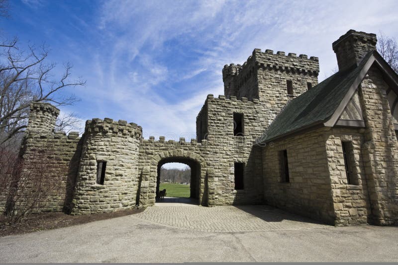 Squire's Castle royalty free stock photos Squire's Castle royalty free stock photos