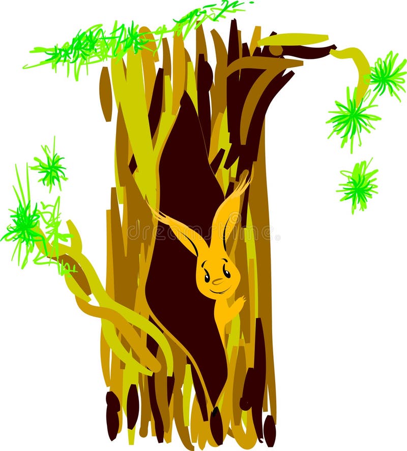 Squirrel baby vector illustration