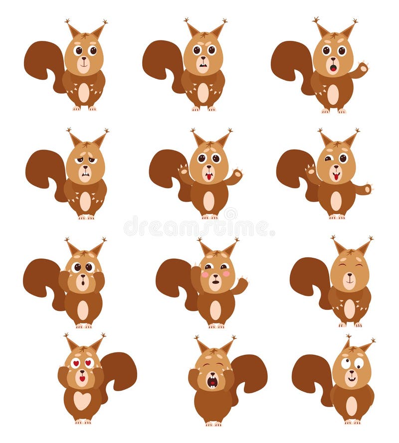 Squirrel Emoji Stock Illustrations 275 Squirrel Emoji Stock