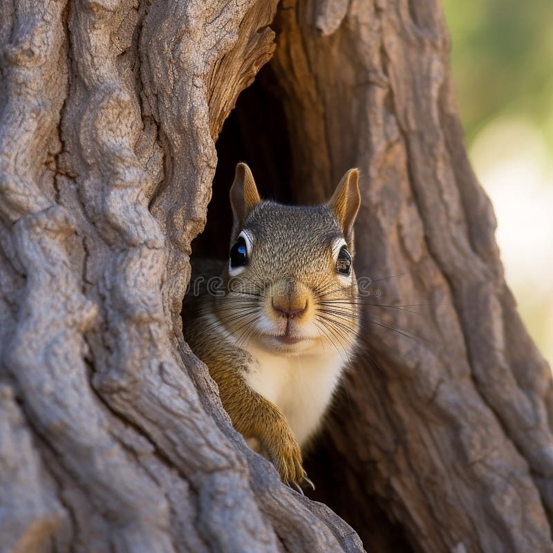 Squirrel Tree Hole Stock Illustrations 175 Squirrel Tree Hole Stock