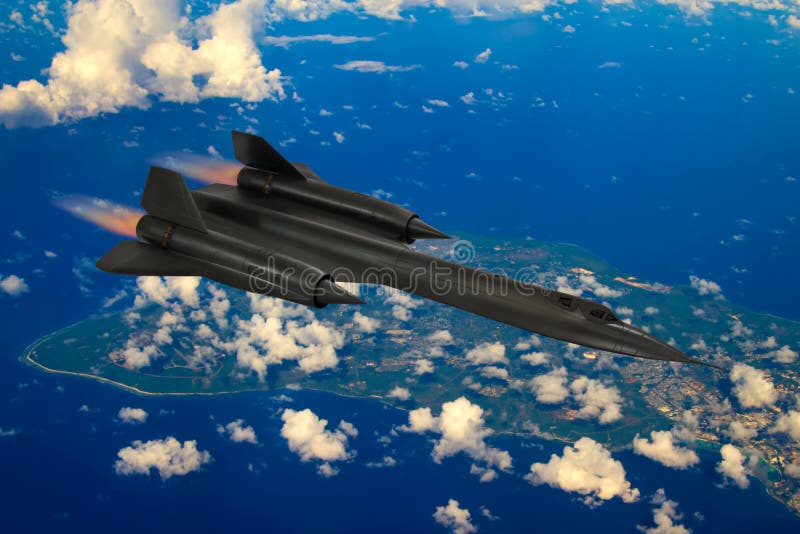 SR-71 Blackbird spy plane